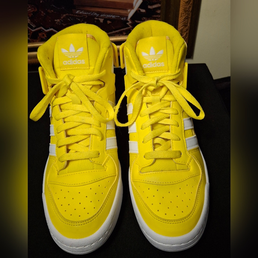 Adidas Bright Yellow Sneakers - Picture 2 of 12